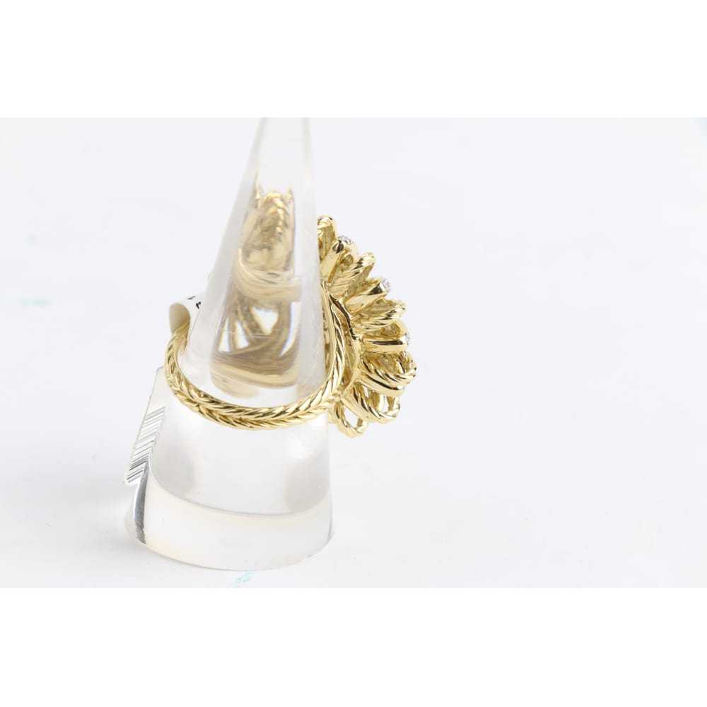 David Yurman Yellow gold ring - image 7