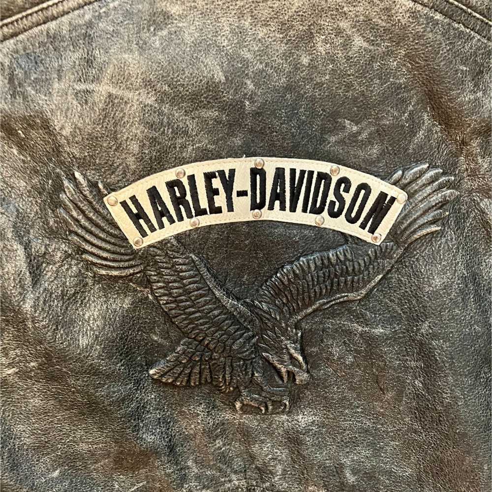 Harley Davidson Harley Davidson Vintage Distresse… - image 8