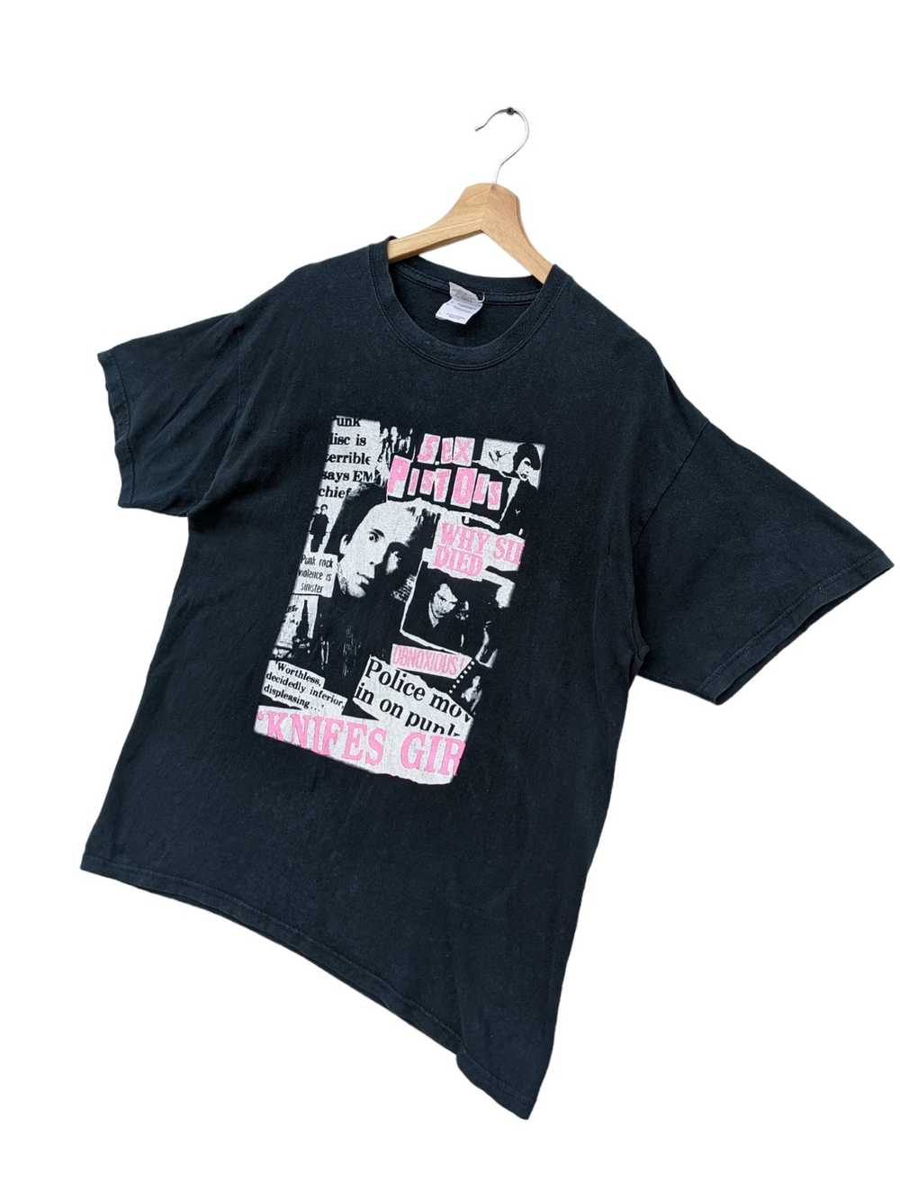 Band Tees × Rock T Shirt Vintage Y2k Sex Pistols … - image 3