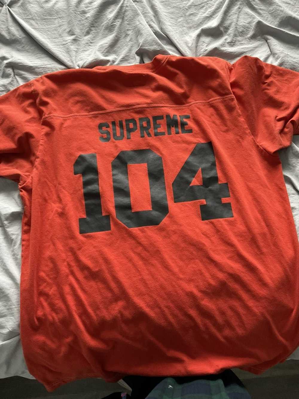 Supreme SUPREME SS16 104 FOOTBALL TOP TSHIRT DEAD… - image 3