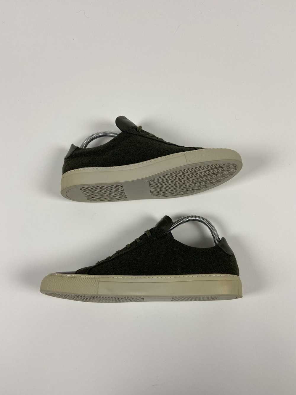 Common Projects × Streetwear Olive Wool Achilles - image 1