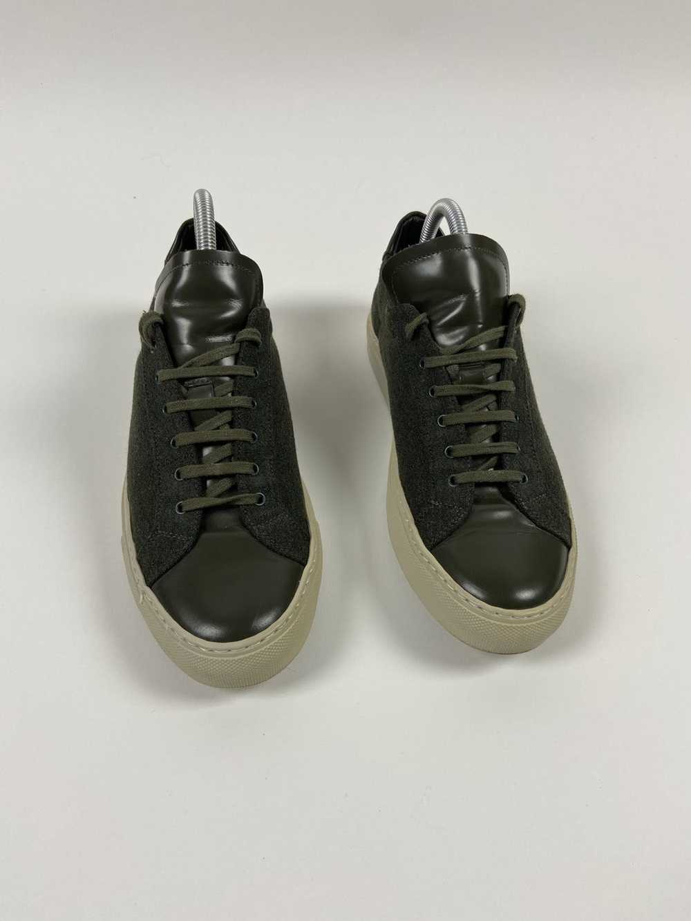 Common Projects × Streetwear Olive Wool Achilles - image 3