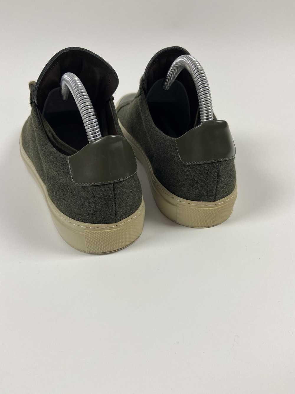 Common Projects × Streetwear Olive Wool Achilles - image 5