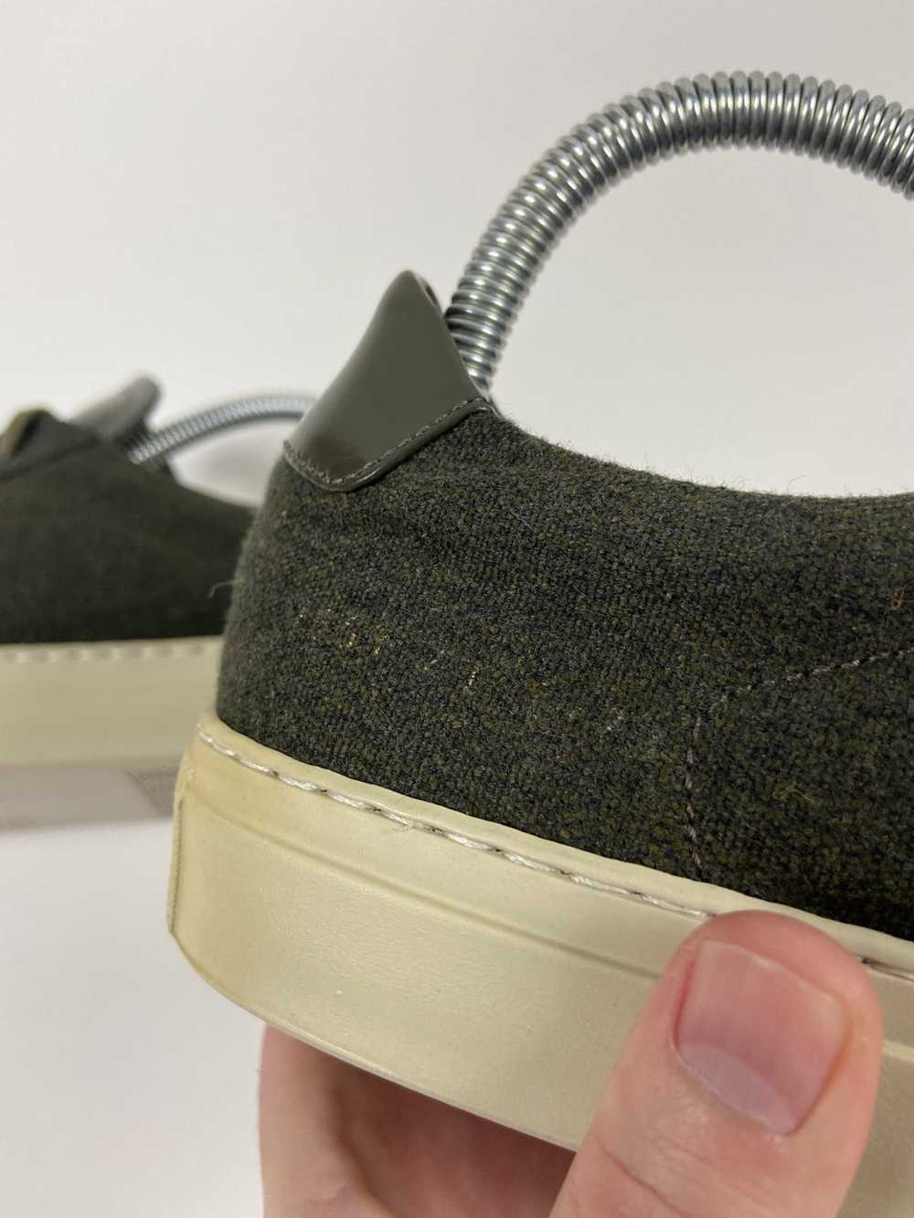 Common Projects × Streetwear Olive Wool Achilles - image 8