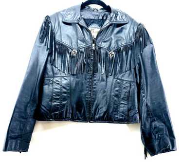 Fringed bermans leather jacket - Gem