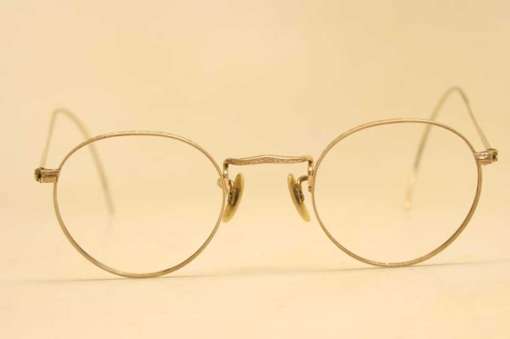 Antique Eyeglasses Shuron Gold Filled Ful Vue Vin… - image 1