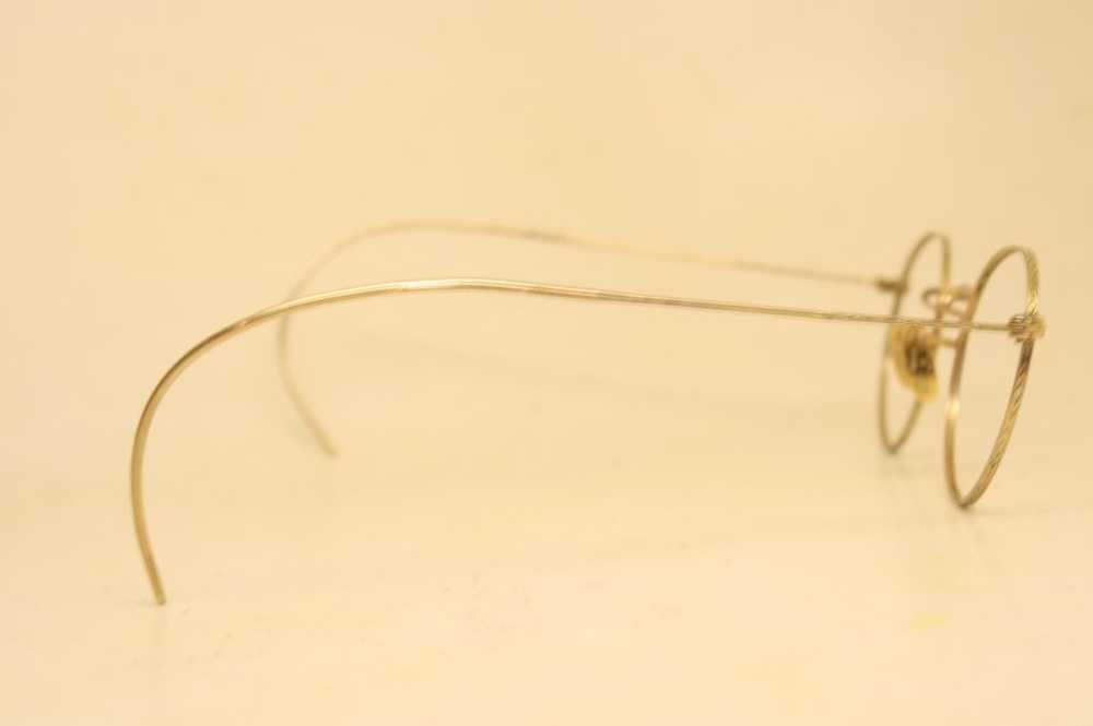 Antique Eyeglasses Shuron Gold Filled Ful Vue Vin… - image 2