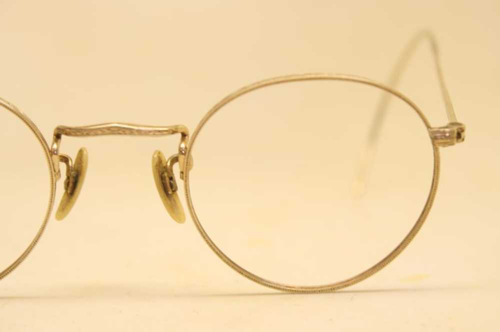 Antique Eyeglasses Shuron Gold Filled Ful Vue Vin… - image 3