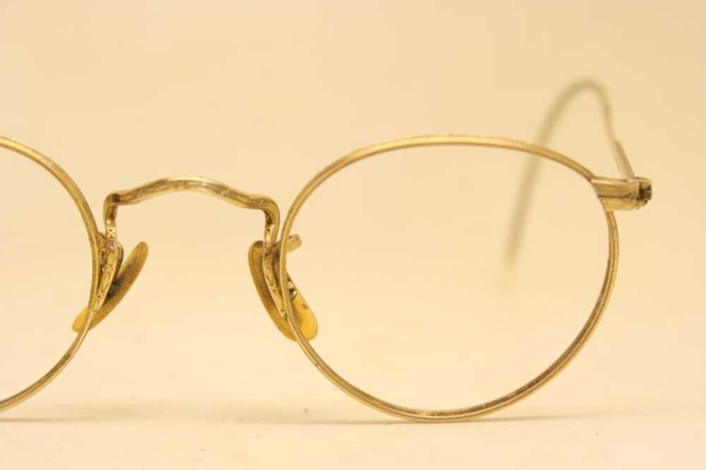 Child Size Antique Eyeglasses Ovid Gold Filled Vi… - image 3