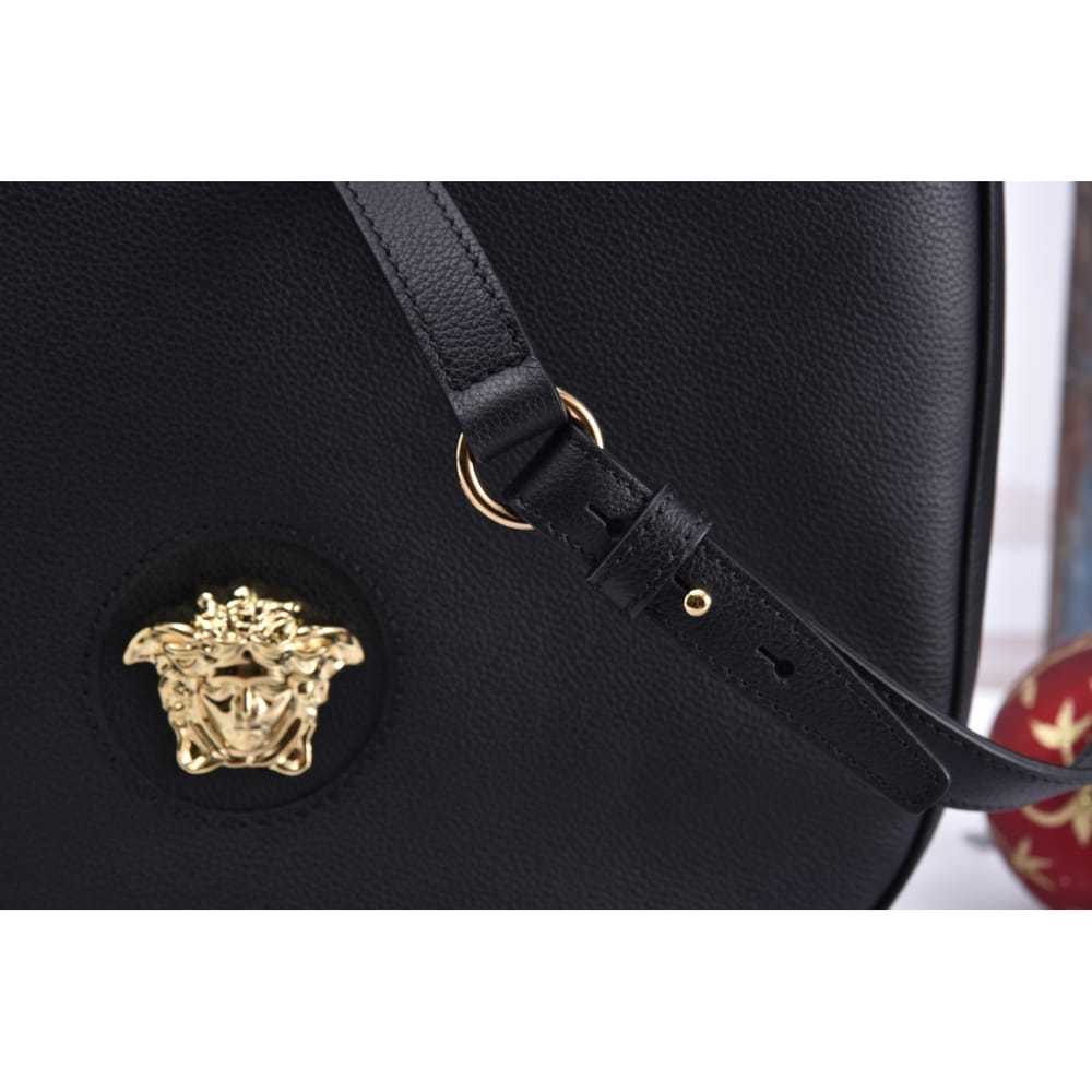 Versace La Medusa leather handbag - image 7