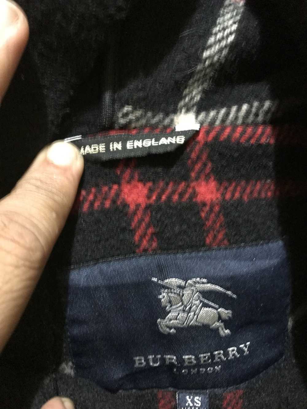 Burberry Burberry Wool Duffle Hooded Coat - image 3