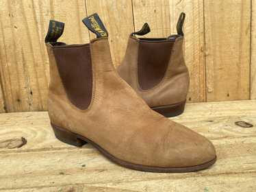 Corso Merivale - New Seasonal RM Williams Boot - The Lady Yearling in  'Slate' with Linen Elastics & Tugs - Gorgeous combination for Spring/Summer  X Handcrafted in Australia, the Lady Yearling Boot