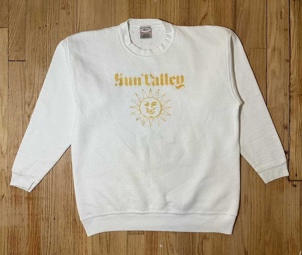 Vintage Vintage “Sun Valley” Crewneck Sweatshirt … - image 1