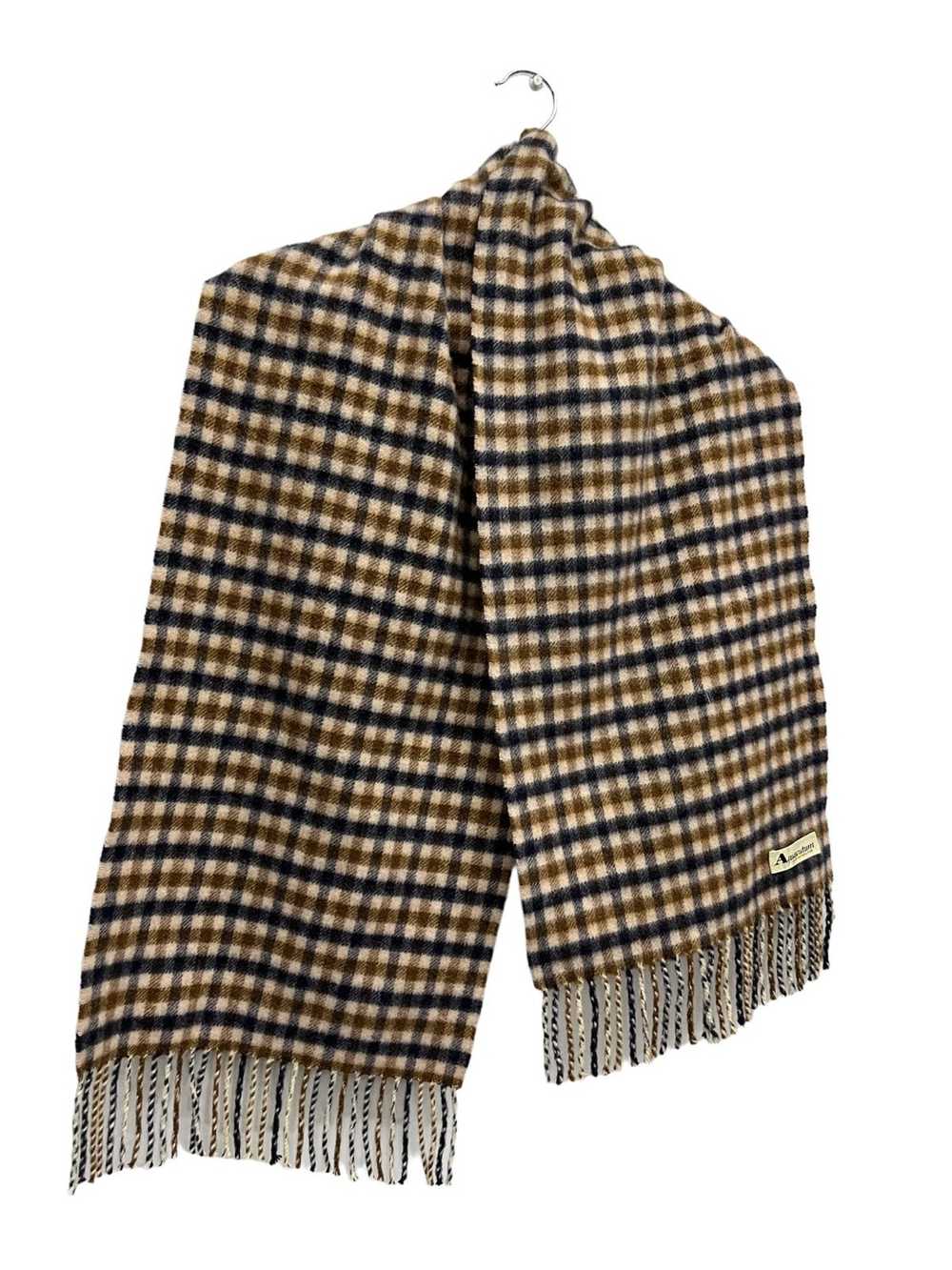 Aquascutum 🔥Vintage AQUASCUTUM Iconic Check Cashmere… - Gem