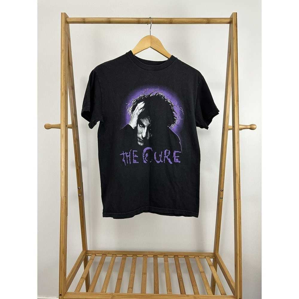 Band Tees × Vintage VTG The Cure Bold Purple Halo… - image 1