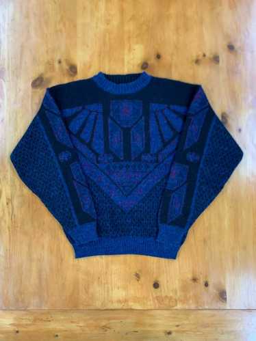 Coloured Cable Knit Sweater × Vintage Vintage Holo