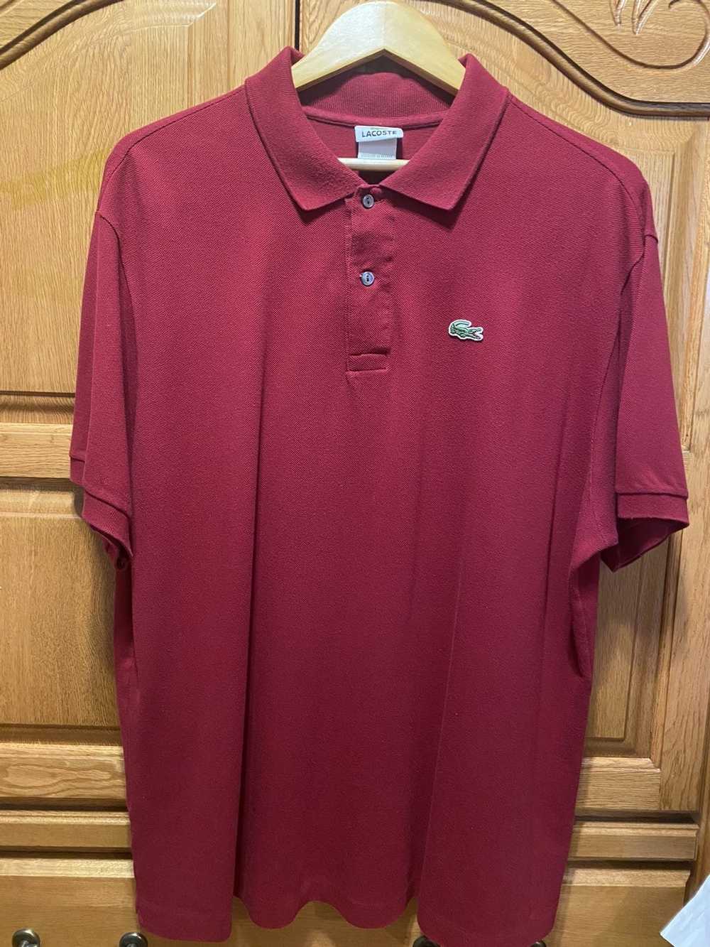 Lacoste Lacoste Polo T Shirt Red Size 8 - image 2