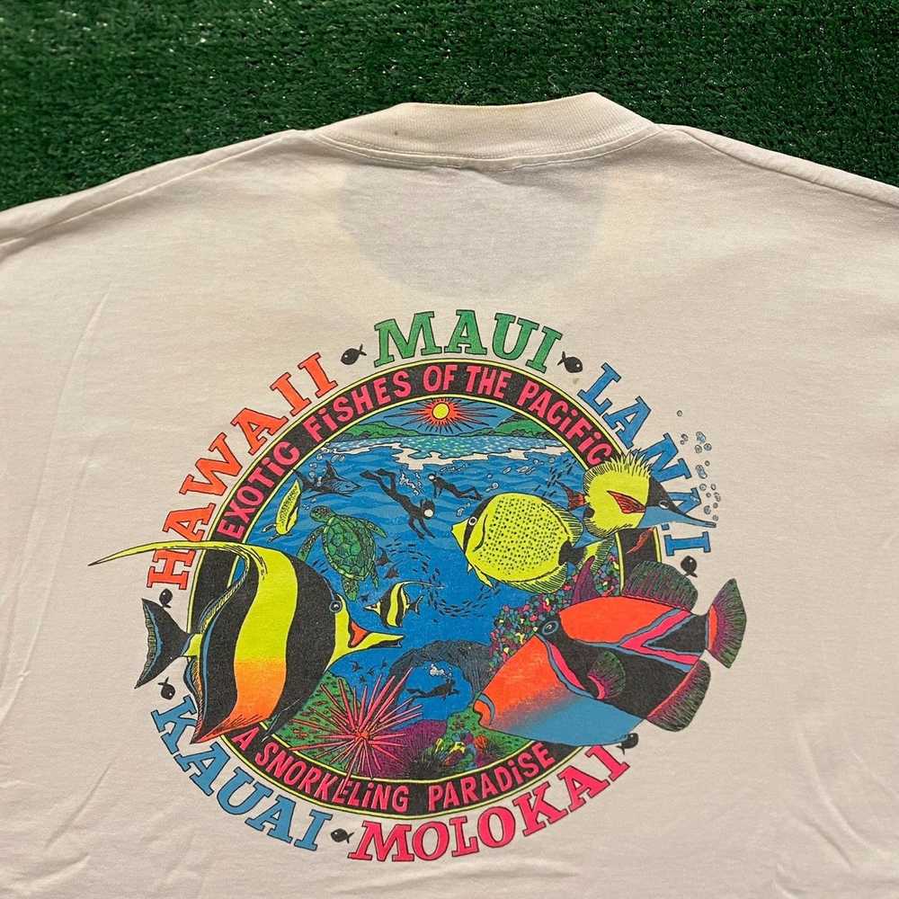 Animal Tee × Made In Usa × Vintage Hawaii Fish Vi… - image 5