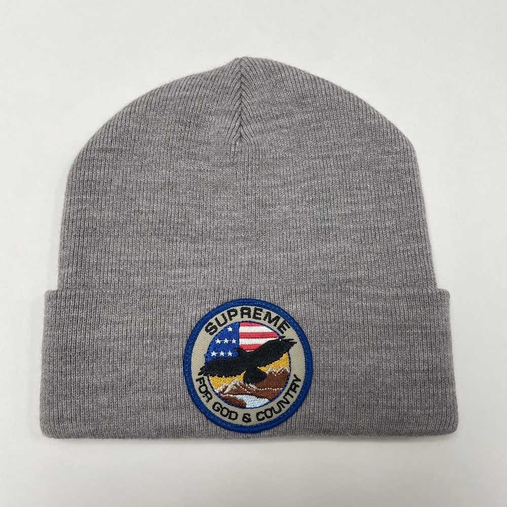 Supreme Supreme For God and Country Beanie - image 1