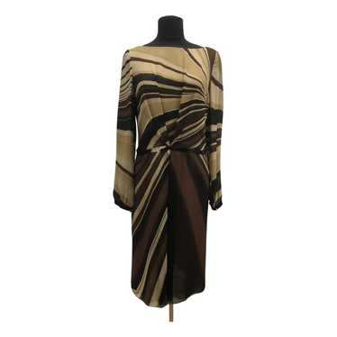 Versace Silk mid-length dress - image 1