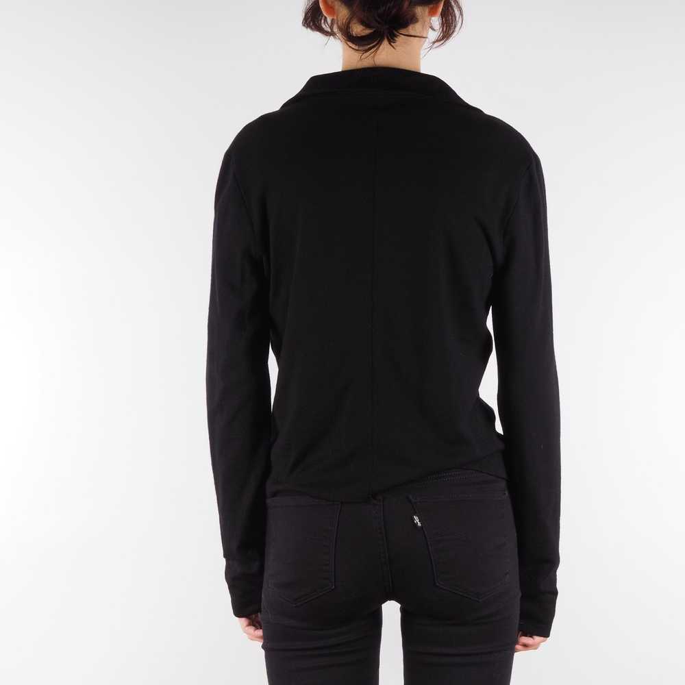 Lanvin Lanvin River 2007 Wool Black Sweater Cardi… - image 3