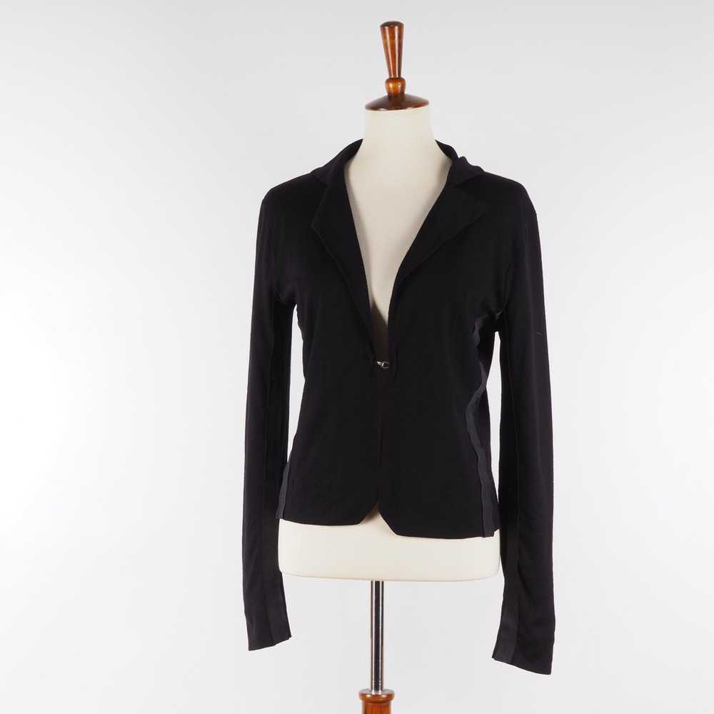 Lanvin Lanvin River 2007 Wool Black Sweater Cardi… - image 6