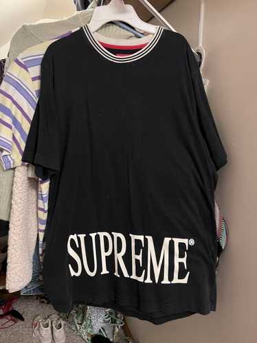 Supreme Supreme "Stripped Rib Tee"