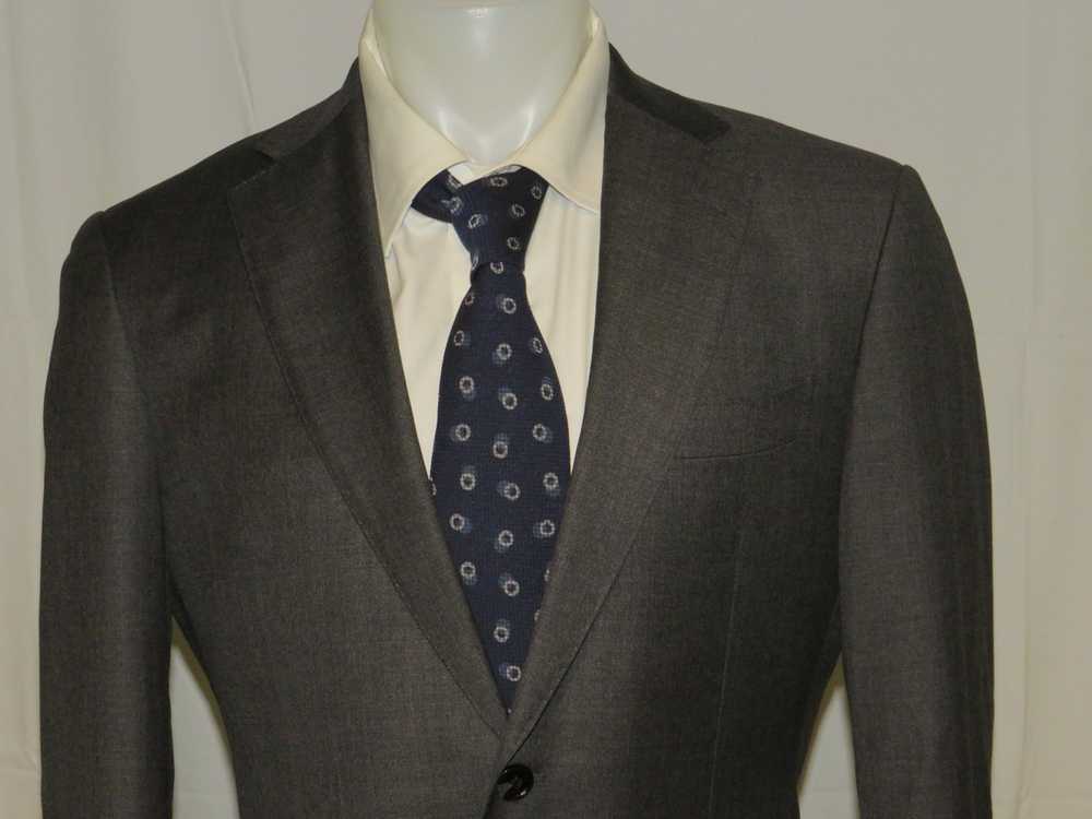 Suitsupply Napoli Vitale Super 110 Gray Weave Two… - image 2