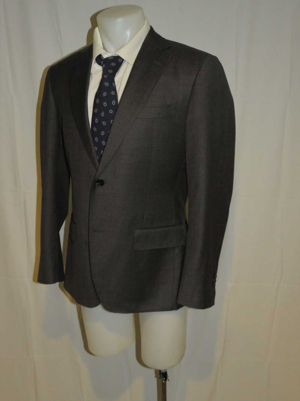 Suitsupply Napoli Vitale Super 110 Gray Weave Two… - image 5