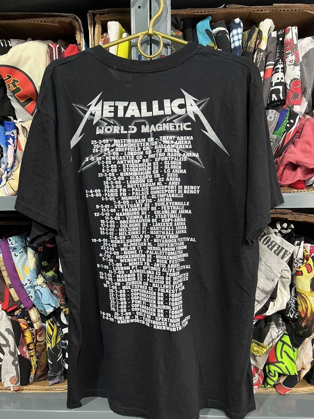 Metallica × Tour Tee × Vintage Metallica 2009 tou… - image 2
