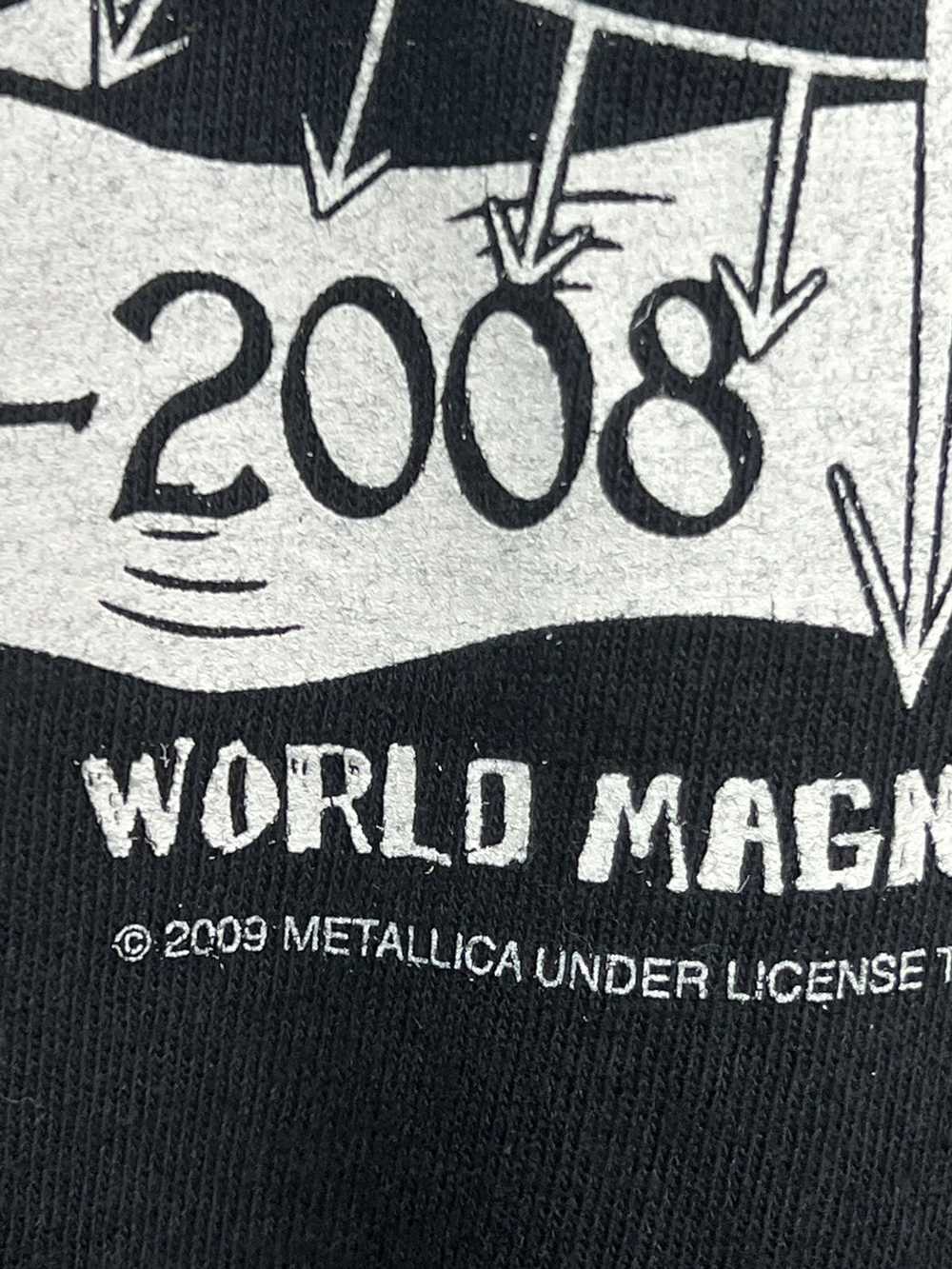 Metallica × Tour Tee × Vintage Metallica 2009 tou… - image 4