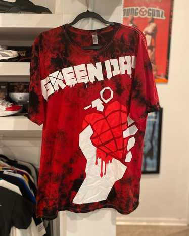 Hot Topic Graphic T shirt Green Day American Idiot Rock bands