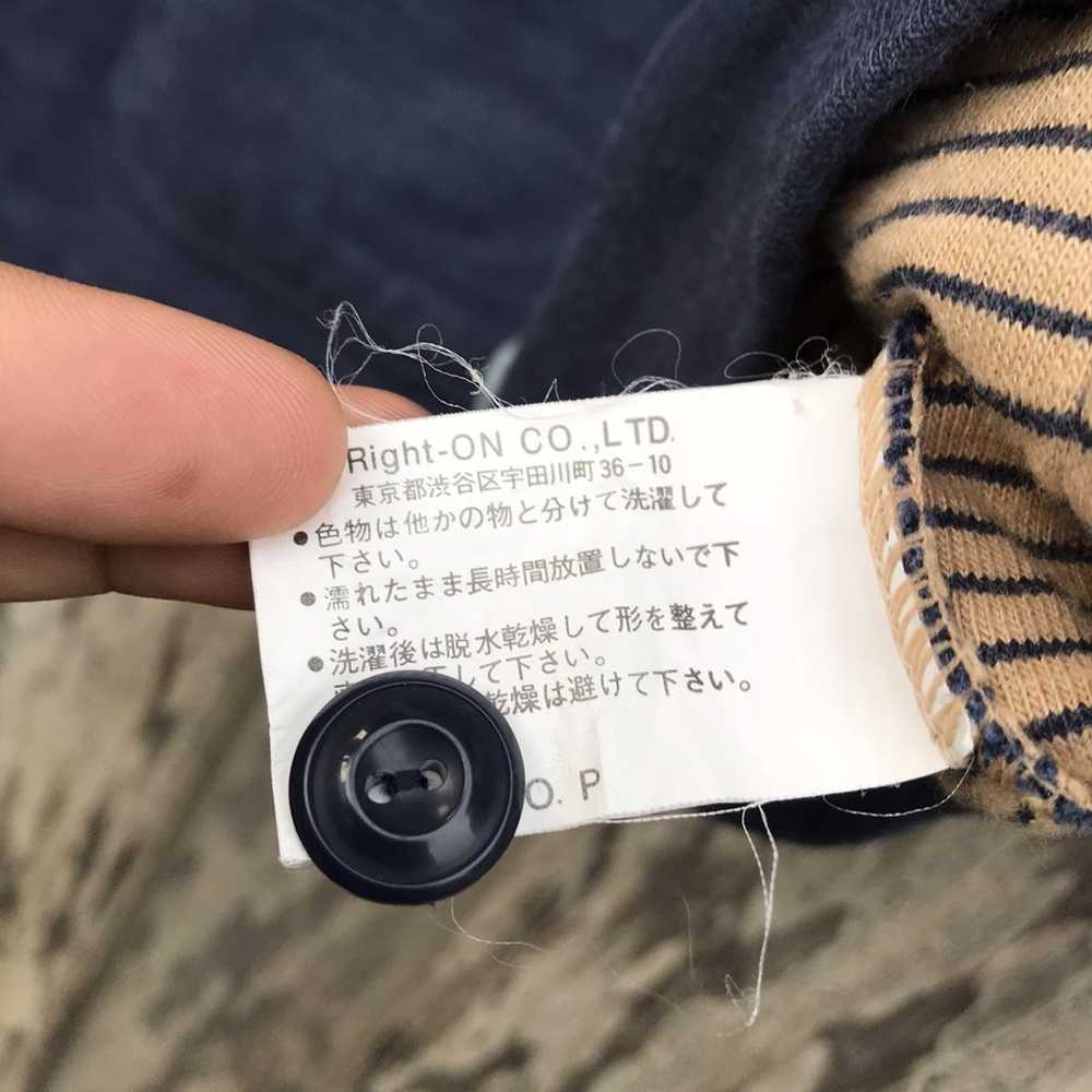 Japanese Brand × Vintage Vintage Right On Button … - image 7