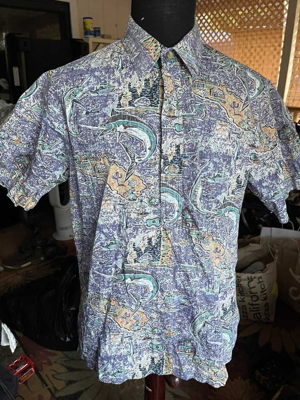 Hawaiian Shirt PreOwned Kahala Hawaiian Shirt Mul… - image 1