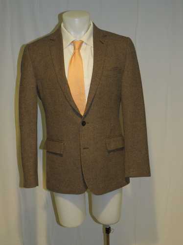 J.Crew Ludlow Yorkshire Moon Brown HBone Two Butto