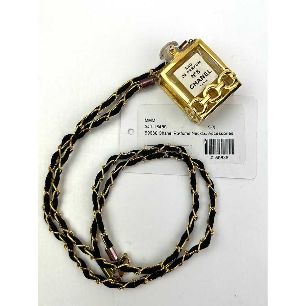 Chanel N°5 L'Eau EDT Spray 1.5 ml Sample w/Ceramic Medallion Bracelet NEW