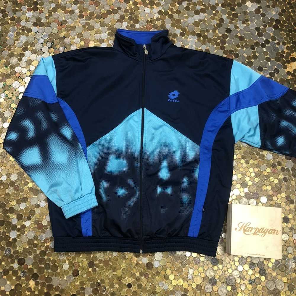 Lotto Lotto tracktop sweatshirt tracksuit vintage… - image 1