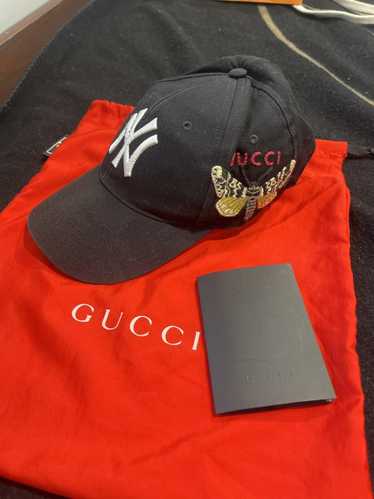 Gucci Ny Yankees Baseball Cap in Blue for Men
