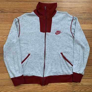 Rare Vintage NIKE Spell Out Swoosh Jacket 70s 80s Sportswear Adult Size  Medium