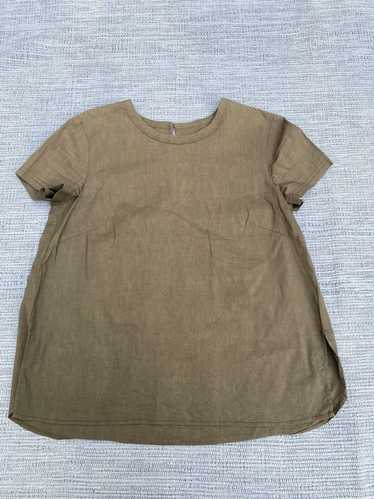 Japanese Brand × Theory brown blouse - image 1