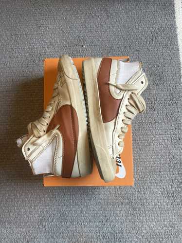 Nike Coffee Dipped Nike Jumbo Blazers Hightops - M