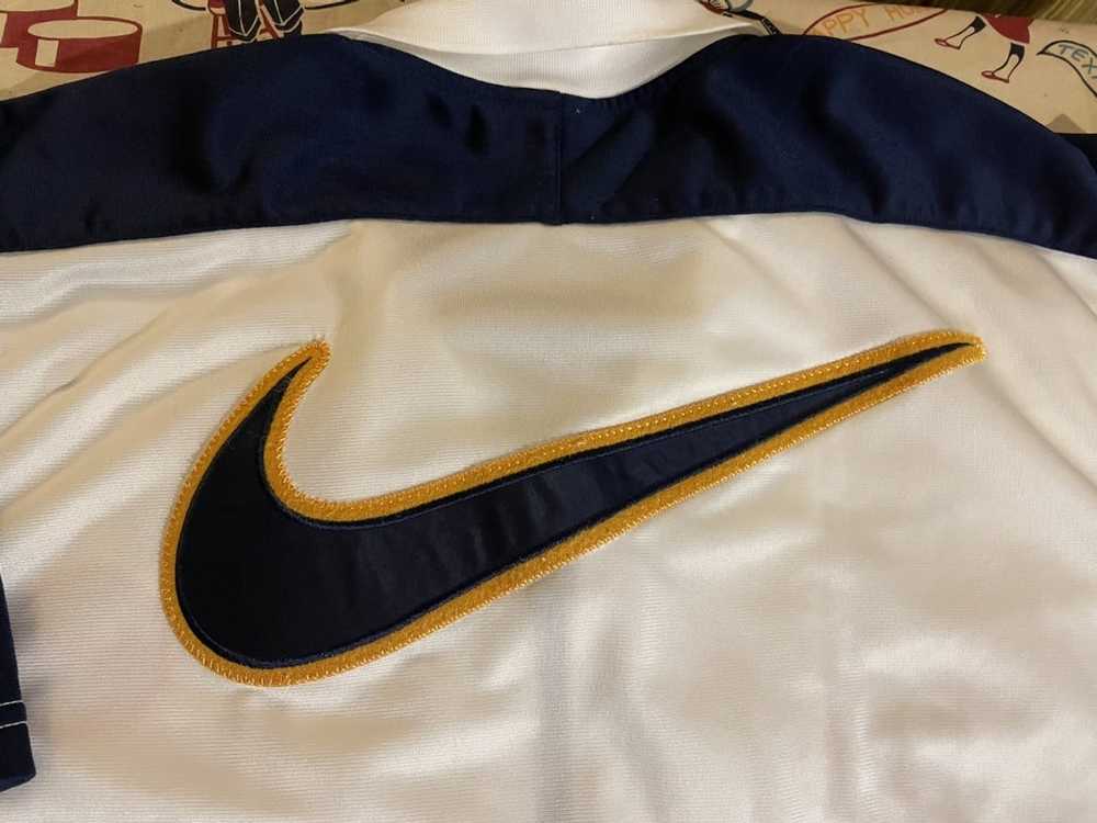 Nike Vintage Nike zipper front basketball jersey … - image 8