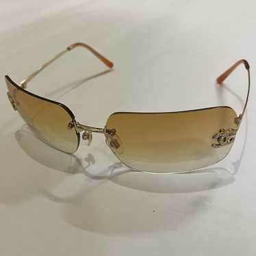 brown chanel glasses