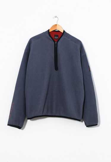 Nike × Vintage 90s Vintage Mens NIKE Fleece Pullo… - image 1