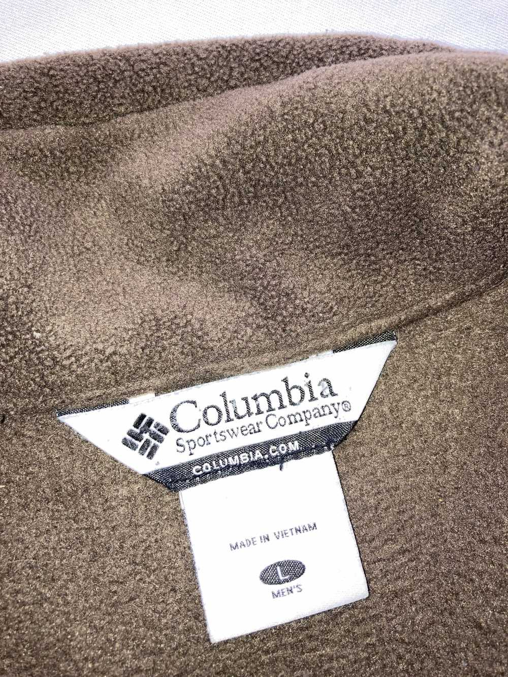 Columbia × Sportswear × Vintage Columbia Brown Fl… - image 4