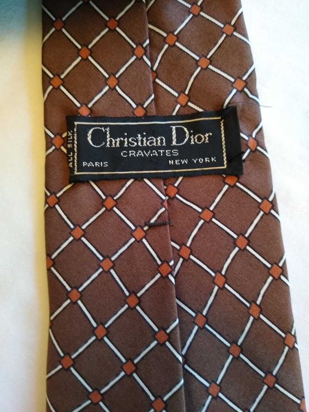 Christian Dior Monsieur 100% Silk Necktie - image 3