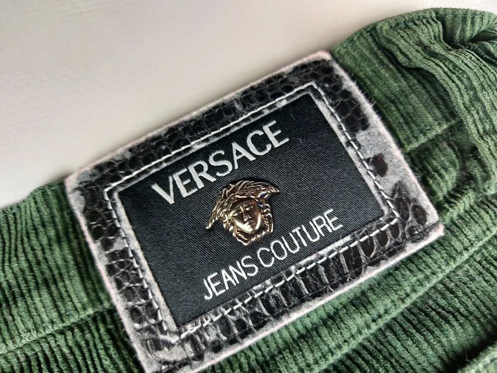 Versace × Vintage Vintage Versace Velvet Pants M - image 5
