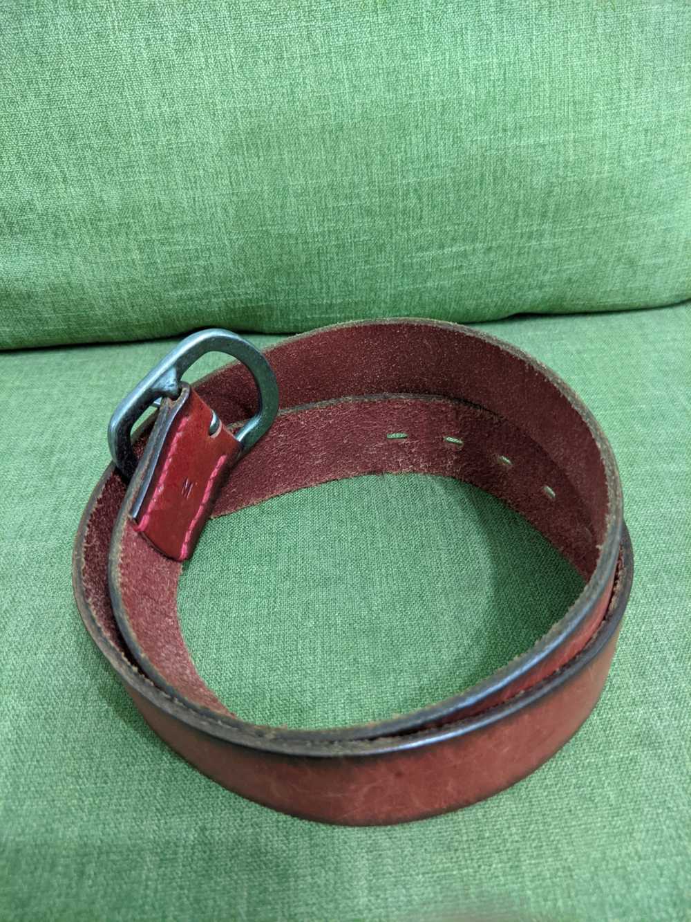 Genuine Leather × Japanese Brand Hawk company belt - image 2