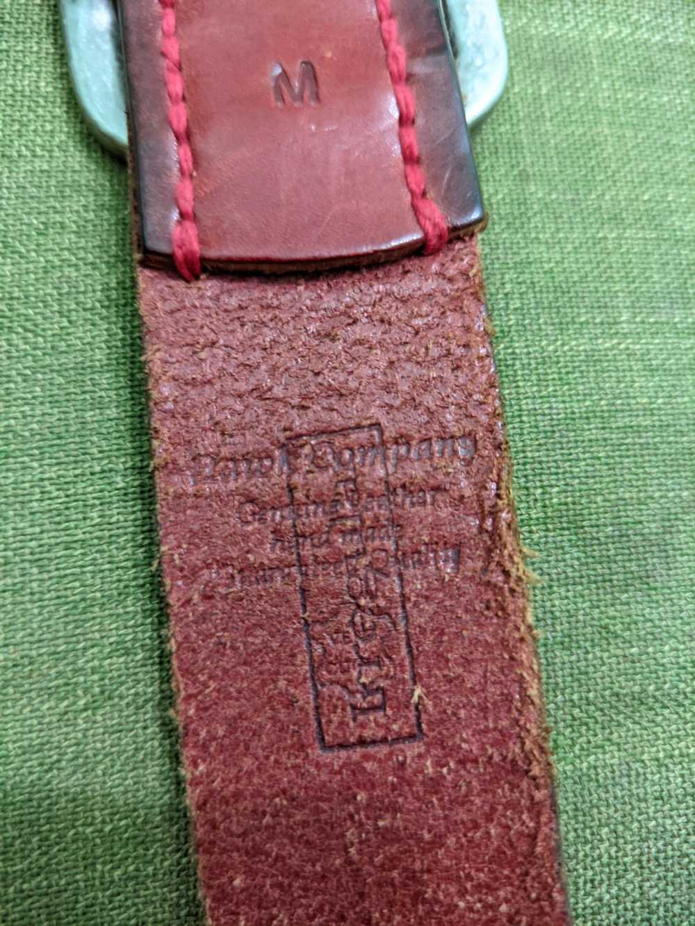 Genuine Leather × Japanese Brand Hawk company belt - image 3