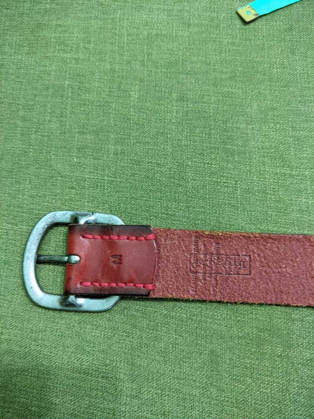 Genuine Leather × Japanese Brand Hawk company belt - image 4
